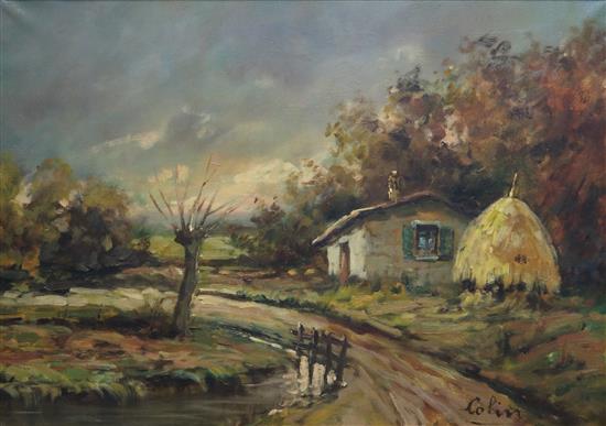 Oil, Landscape 49x70cm
